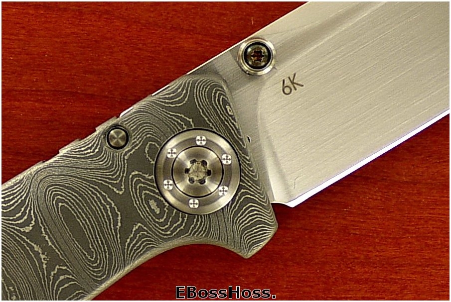 Todd Rexford Damascus Integeral Linerlock Epicenter Mini